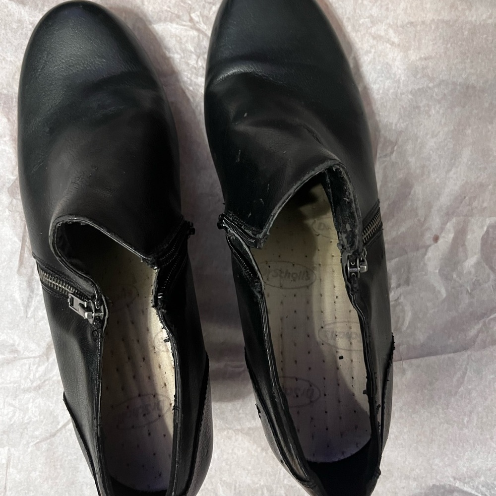 Black Leather Men's Shoes